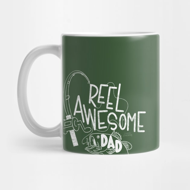 Reel Awesome Dad by Hannah’s Hand Lettering